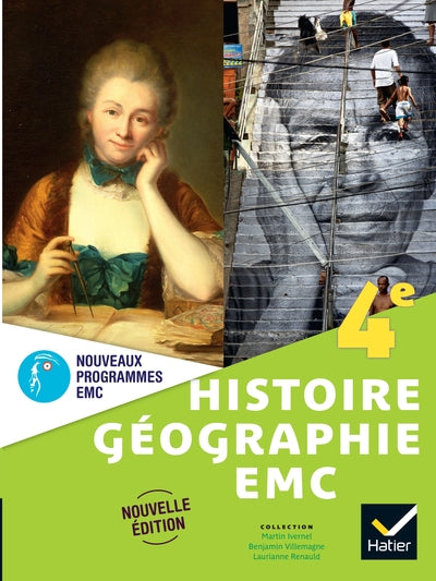 Histoire-Géographie-EMC 4e - Ed. 2025 - Livre élève