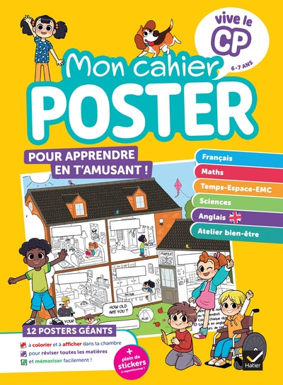 Vive le CP - Mon cahier poster