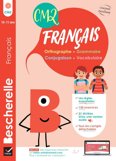 Mon cahier d'entraînement en français CM2 - 10 ans