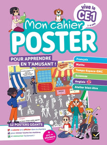 Vive le CE1 - Mon cahier poster