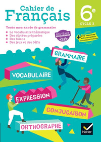 Cahier de français 6e