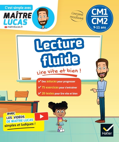 Lecture fluide CM1-CM2 - 10-11 ans: Maître Lucas Par matière