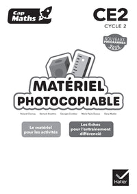 Cap Maths CE2 - Ed. 2026 - Matériel photocopiable
