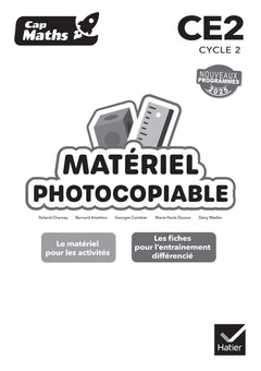 Cap Maths CE2 - Ed. 2026 - Matériel photocopiable