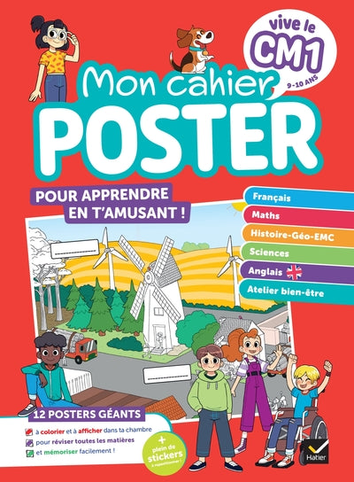 Vive le CM1 - Mon cahier poster