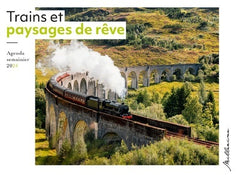Semainier 2024 - Trains et paysages de rêve