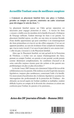Accueillir l'enfant sous de meilleurs auspices