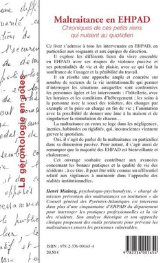 Maltraitance en EHPAD: Chroniques de ces petits riens qui nuisent au quotidien