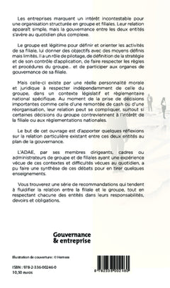 Gouvernance et filiale de groupe