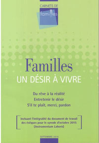Carnets de familles - Un désir à vivre