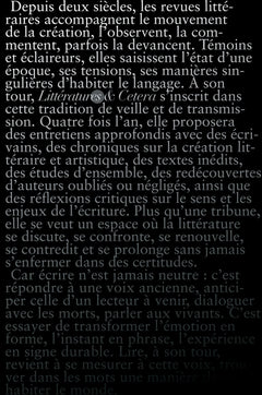 Littératures & Cetera #2