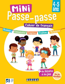 Mini passe-passe 4-5 ans - Cahier de français