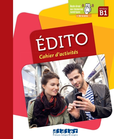 Édito B1 - édition 2015-2018 - Cahier
