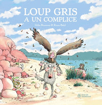 Loup gris a un complice