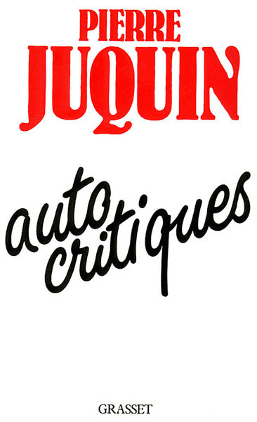 Autocritiques