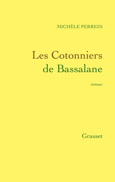 Les cotonniers de Bassalane