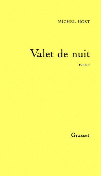 Valet de nuit