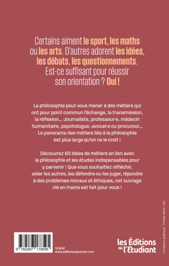 J'aime la philo : 63 idées de métiers et les études qui y mènent