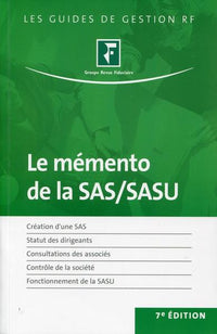 Le Memento de la SAS/SASU