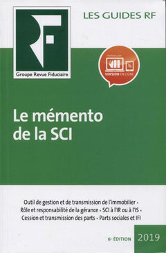 Le mémento de la SCI
