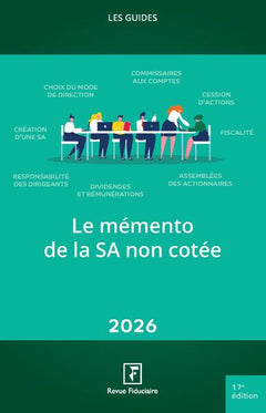 Le mémento de la SA non cotée 2026