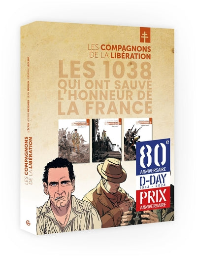 Les Compagnons de la Libération - Coffret Leclerc/Messmer/Jean Moulin