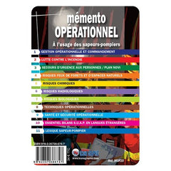 Mémento opérationnel à l'usage des sapeurs-pompiers