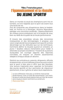 Mes 7 marches pour l'épanouissement et la réussite du jeune sportif