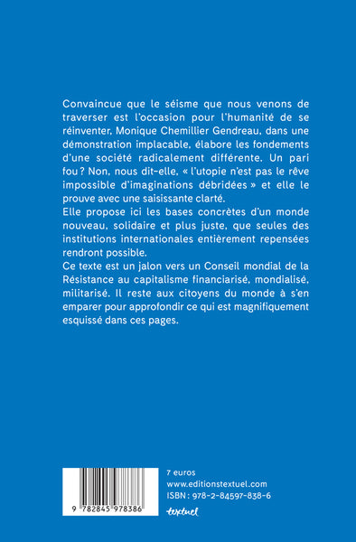 Pour un conseil mondial de la Résistance