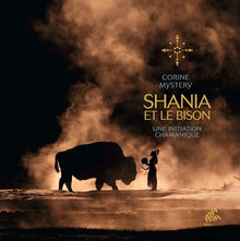 Shania et le bison