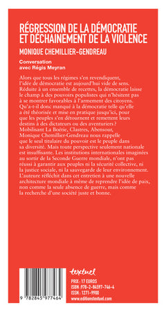 Régression de la démocratie et déchainement de la violence