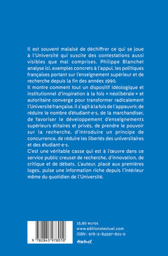 Main basse sur l'université