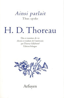 Ainsi parlait Thoreau