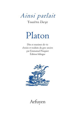 Ainsi parlait Platon