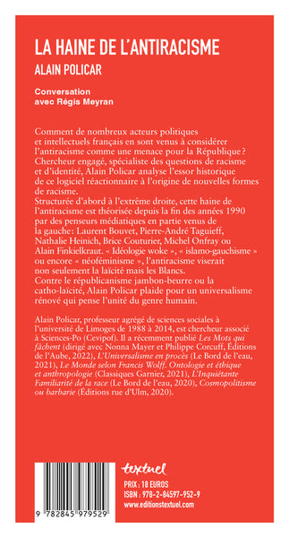 La haine de l'antiracisme