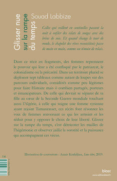 glisser nue sur la rampe du temps