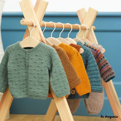 Le mini dressing des bébés de la droguerie