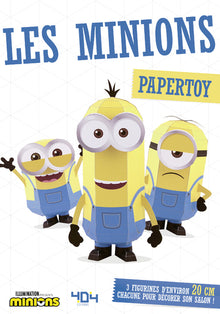 Moi, moche et méchant - Papertoy - Les Minions