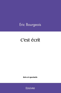 C'est écrit