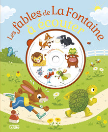 Livre CD Fables de la Fontaine