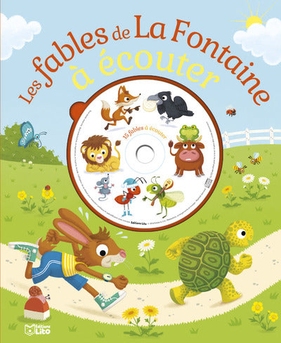 Livre CD Fables de la Fontaine