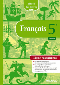 Jardin des lettres 5e