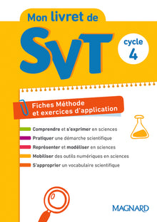 Mon livret de SVT Cycle 4