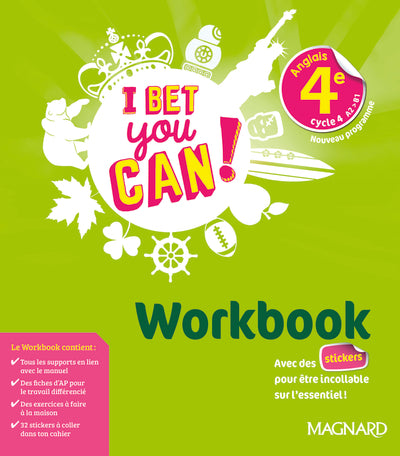I Bet You Can! Anglais 4e