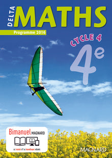 Delta maths 4e cycle 4 - Nouveau programme 2016