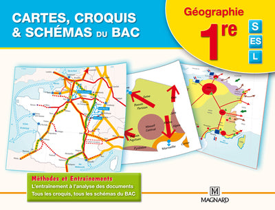 Cartes, croquis et schémas du bac 1re S, ES, L