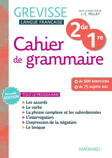 Cahier Grevisse