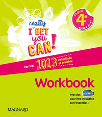 I Really Bet You Can! Anglais 4e (2023) - Workbook