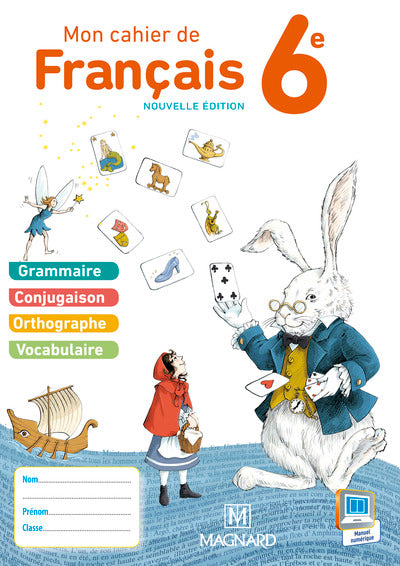 Mon cahier de français 6e