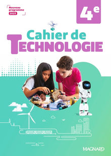 Technologie 4e (2025) - Cahier d'activités
